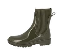 Tom Tailor Damen 4296603 Gummistiefel, Khaki, 40 EU