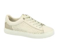 TOM TAILOR Damen 5393201 Sneaker, Cream Gold, 41 EU