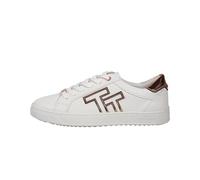 TOM TAILOR Damen 5394708 Sneaker, White Rose Gold, 38 EU