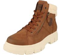 Tom Tailor Damen 6390890023 Mode-Stiefel, Cognac, 37 EU