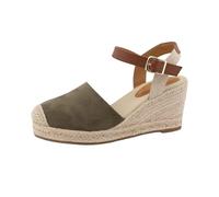 TOM TAILOR Damen 7490730001Keilsandale Ltkhaki 40 EU