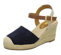 Tom Tailor Damen 7490730001 Keilsandale, Navy, 36 EU