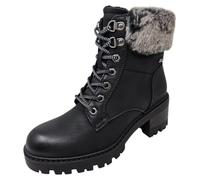 Tom Tailor Damen 8490130003 Mode-Stiefel, Black, 38 EU