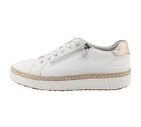 Tom Tailor Damen 9590330001 Sneaker, White-Marble, 43 EU