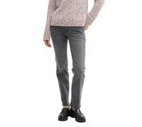 TOM TAILOR Damen Alexa Straight Jeans,10214 - clean Dark Stone Grey Denim, 26/32
