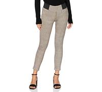TOM TAILOR Damen Ankle Treggings Freizeithose, 24612-camel small Check, 38
