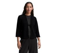 Tom Tailor - Strickjacke mit 3/4-Arm schwarz - Gr. - S