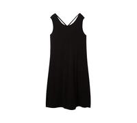 TOM TAILOR Damen Basic Jersey Kleid, deep black, 40