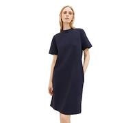 TOM TAILOR Damen Basic Kleid mit Stehkragen & Taschen