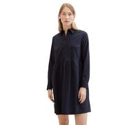 TOM TAILOR - Hemdkleid mit TENCEL(TM) Lyocell sky captain blue 42