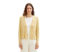 TOM TAILOR Damen Basic Sommer Cardigan , fawn beige, M