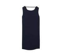 TOM TAILOR Damen Basic Sommer-Kleid mit Rückenausschnitt, sky captain blue, 38