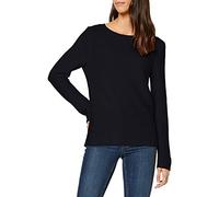 TOM TAILOR Damen Basic Strickpullover aus Bio-Baumwolle, 10668 - Sky Captain Blue, M