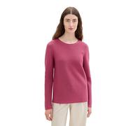 Strickpullover TOM TAILOR Gr. XS (34), pink (pink velvet) Damen Pullover (94838238-XS) pink velvet