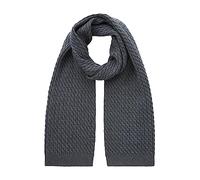 TOM TAILOR Damen Basic Strickschal 1032649, 30281 - Evident Anthracite Melange, ONESIZE