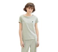 Tom Tailor BOAT NECK STRIPE XL Desert Green 34895 (847585) Mehrfarbig XL