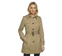 TOM TAILOR Damen Basic Trenchcoat 1024462, 11036 - Smoked Beige, XL