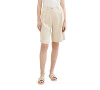 TOM TAILOR Damen Bermuda Shorts , summer beige, 38
