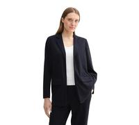TOM TAILOR Damen Blazer aus fliessendem Material,10668 - Sky Captain Blue, S