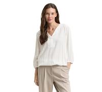 TOM TAILOR Damen 1047574 Bluse aus Viskose, 10315-Whisper White, 36