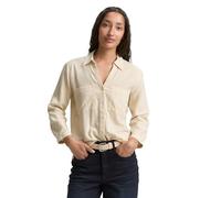 Tom Tailor - Hemdbluse mit Leinenanteil champagne - Gr. - 42