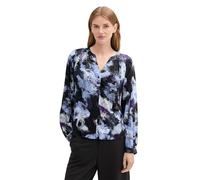 TOM TAILOR - Gemusterte Bluse mit LENZING™ ECOVERO™ artistic watercolor design 36