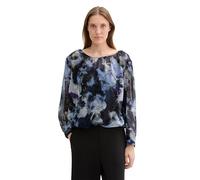 TOM TAILOR - Gemusterte Chiffon Bluse artistic watercolor design 42