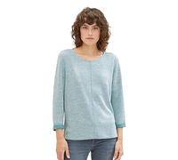 TOM TAILOR Damen Cosy Swearshirt mit 3/4-Arm