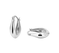 TOM TAILOR - Damen Ohrringe 925 Silber - Creole - TT-E0051