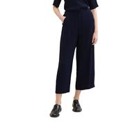 TOM TAILOR Damen Culotte Crinkle Hose, sky captain blue, 44/28