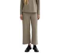 Tom Tailor Wide Fit Culotte mit Hahnentritt-Muster in Beige, Größe 36/28