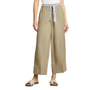Tom Tailor Damen Culotte Hose mit Leinenanteil 1049993