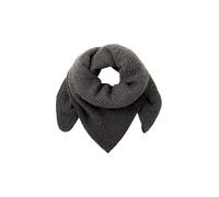 TOM TAILOR Damen Dreieck Schal aus Bouclé, 15417 - Evident Anthracite, ONESIZE