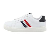 TOM TAILOR Damen | Erwachsene Sneaker Low-Top | Elektra | 9590050004 | Weite G | Schnürung | Polyurethan (PU) | White (00002) | 41 EU