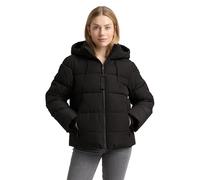 Tom Tailor Damen 1047528 Funktions-Puffer-Jacke, 14482 - Deep Black, XL EU