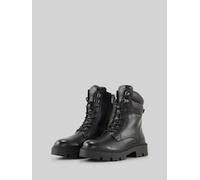 Stiefel TOM TAILOR "Tom Tailor Winter Boots", Damen, Gr. 36, schwarz, unifarben, Schuhe Stiefel (43319367-36) schwarz