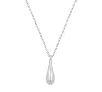 Tom Tailor Kette mit Anhänger für Damen, Edelstahl, 55+3 cm, silber, Geschenkidee, Halsschmuck, Damenschmuck, 2100536