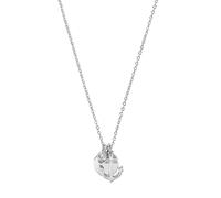 Tom Tailor Damen Halskette 2101249 mit Anhänger Anker und Plaette Silber 925