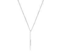 Tom Tailor Damen Halskette 2101269 mit Anhänger Silber 925 synth. Zirkonia