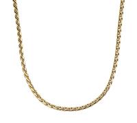 Tom Tailor Damen Halskette 2101385 Edelstahl goldplattiert Fantasiegliederung