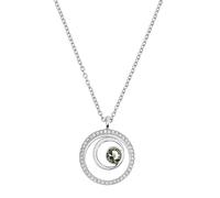 Tom Tailor Damen Halskette 2101387 Edelstahl mit Kristallglas-Steinen