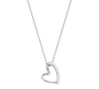 TOM TAILOR - Damen Halskette 925 Silber - Herz Anhänger - TT-N0091