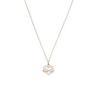 TOM TAILOR - Damen Halskette 925 Silber - Rosé vergoldet/Golden - mit Zirkonia Stein - Herz Unendlich Infinity Anhänger - TT-N0061