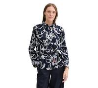 TOM TAILOR Damen Hemdbluse mit Muster, 36554 - Painterly Floral Design, 38