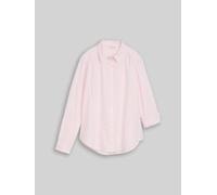 Tom Tailor - Hemdbluse mit Turn-up-Funktion light pastel pink dobby - Gr. - 36