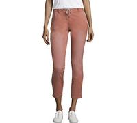 TOM TAILOR Damen Hosen & Chino Tapered Relaxed Hose mit Tunnelzug Copper red,40,23808,4000