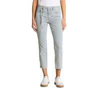 Tom Tailor - TTLENE SLIM CROPPED Jeans mit Streifenmuster denim offwhite stripe - Gr. - 29/26