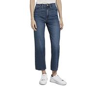 TOM TAILOR Damen Jeanshosen Kate Straight Jeans Clean Mid Stone Blue Denim,31,10113,6000