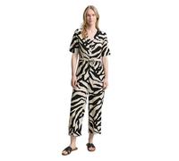 TOM TAILOR - Jumpsuit mit Muster abstract beige zebra 36