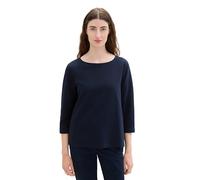 Langarmshirt TOM TAILOR Gr. M (38), blau (sky captain blue) Damen Shirts (60047439-M) sky captain blue